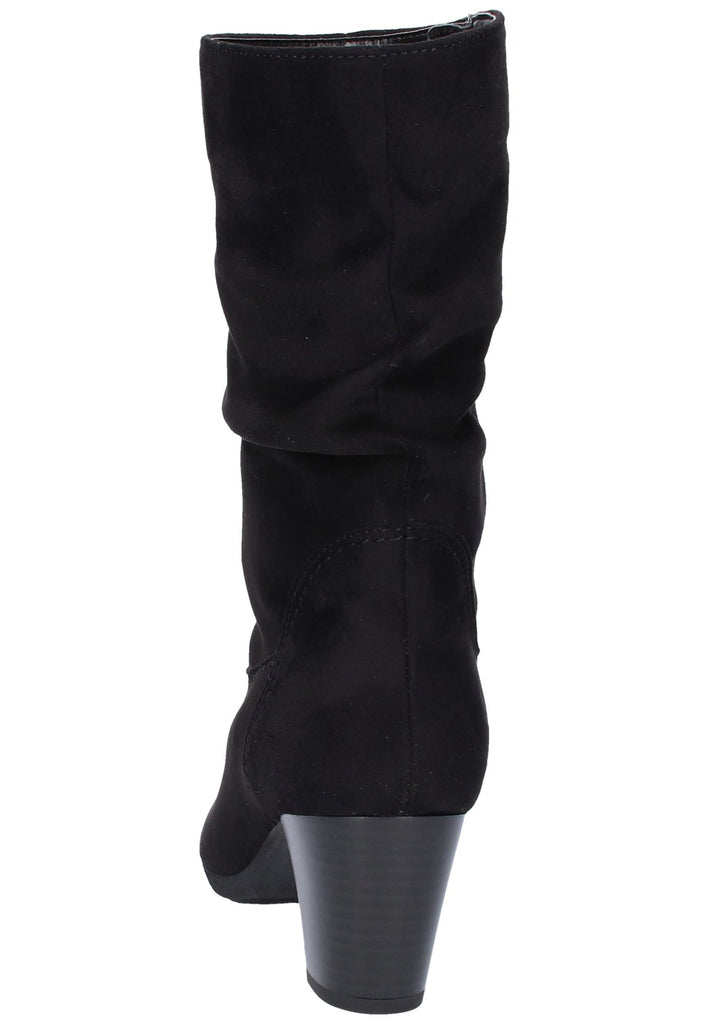 Gabor Stiefel Lederimitat Schwarz - surf4shoes