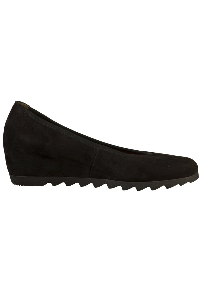 Gabor Pumps Leder Schwarz - surf4shoes