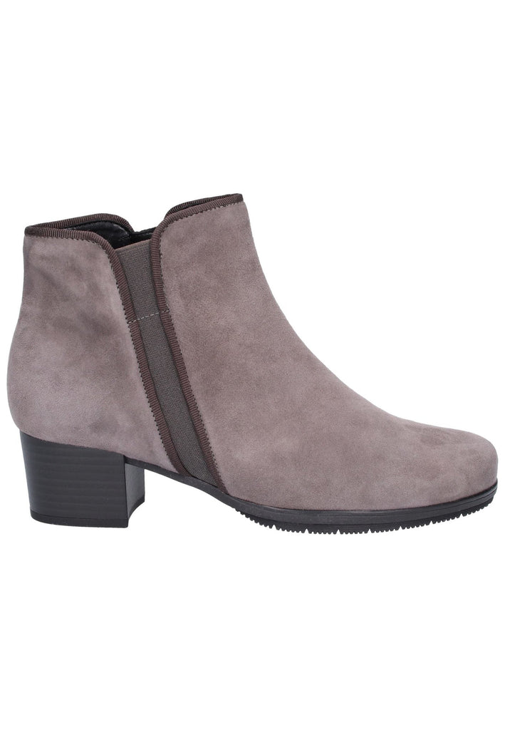 Gabor Stiefelette Leder Zinn - surf4shoes