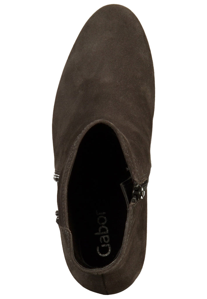 Gabor Stiefelette Veloursleder Pepper - surf4shoes