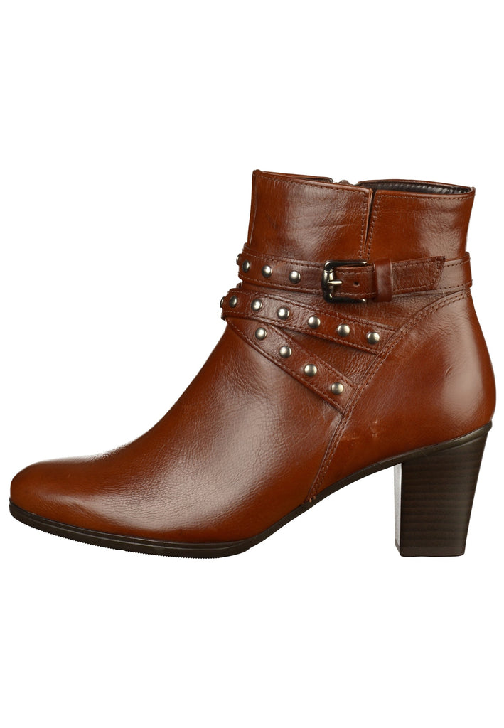 Gabor Stiefelette Leder Braun - surf4shoes
