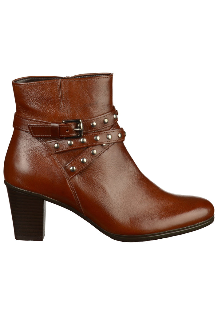 Gabor Stiefelette Leder Braun - surf4shoes
