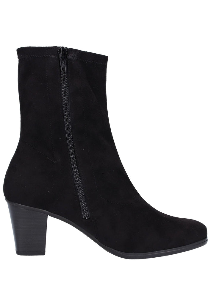 Gabor Stiefelette Textil Schwarz - surf4shoes