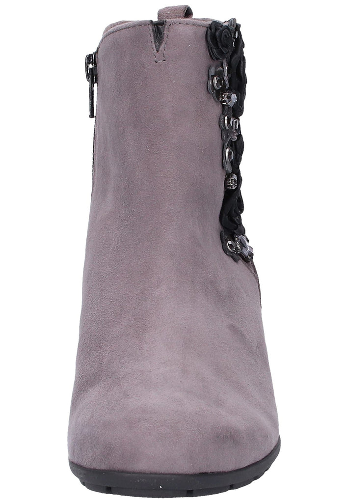 Gabor Stiefelette Leder Dunkelgrau - surf4shoes