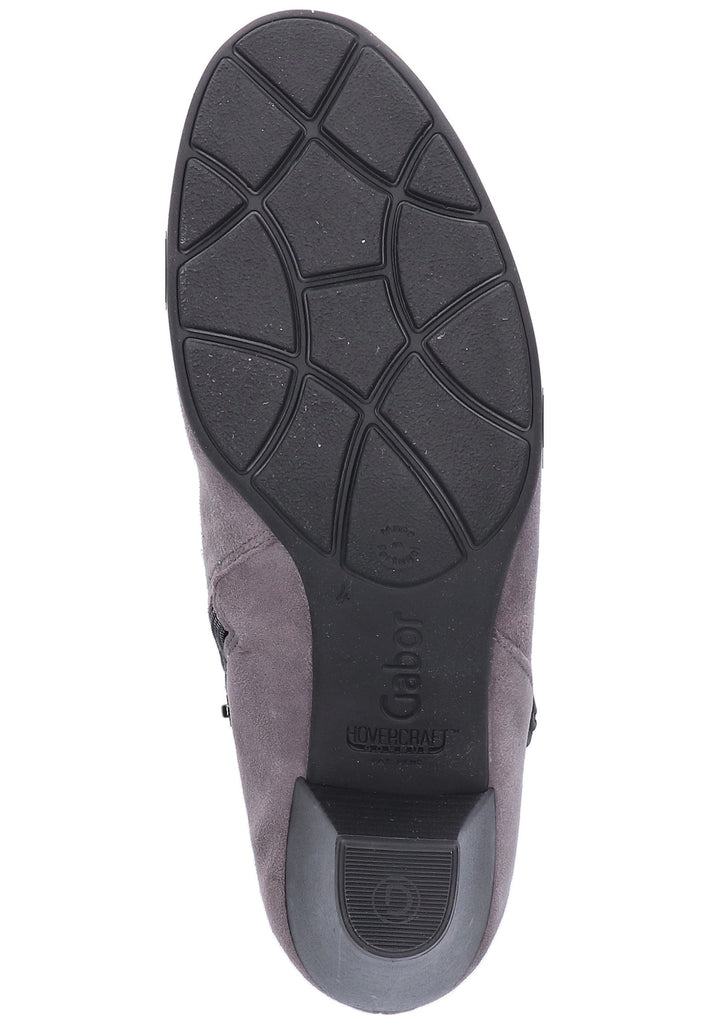 Gabor Stiefelette Leder Dunkelgrau - surf4shoes