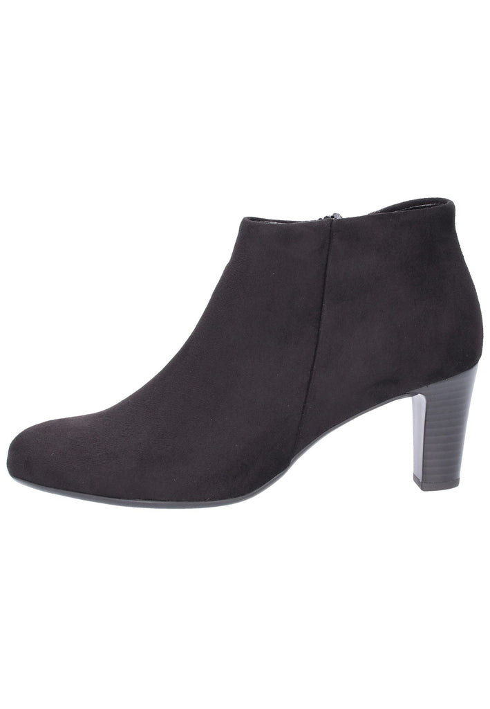 Gabor Stiefelette Lederimitat Schwarz - surf4shoes