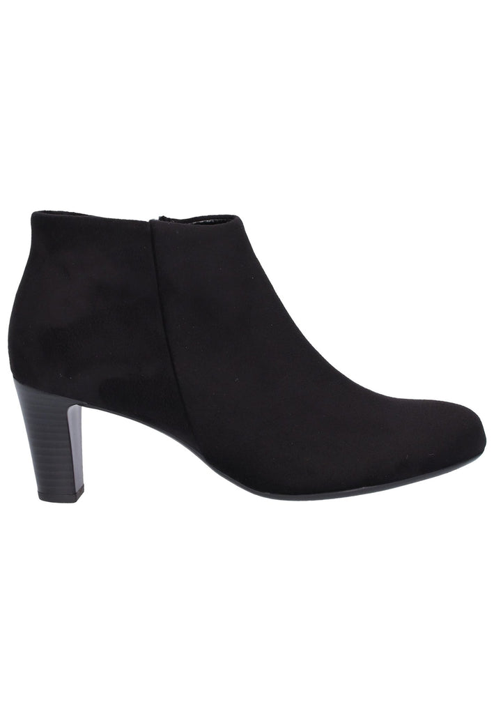 Gabor Stiefelette Lederimitat Schwarz - surf4shoes