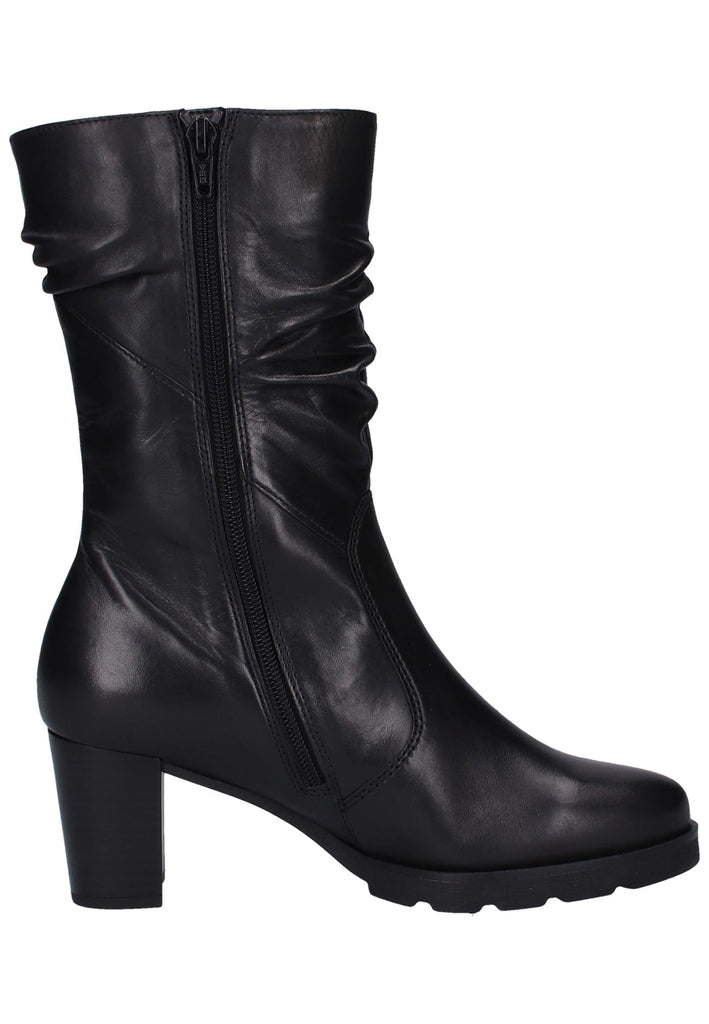 Gabor Stiefel Nappaleder Schwarz - surf4shoes