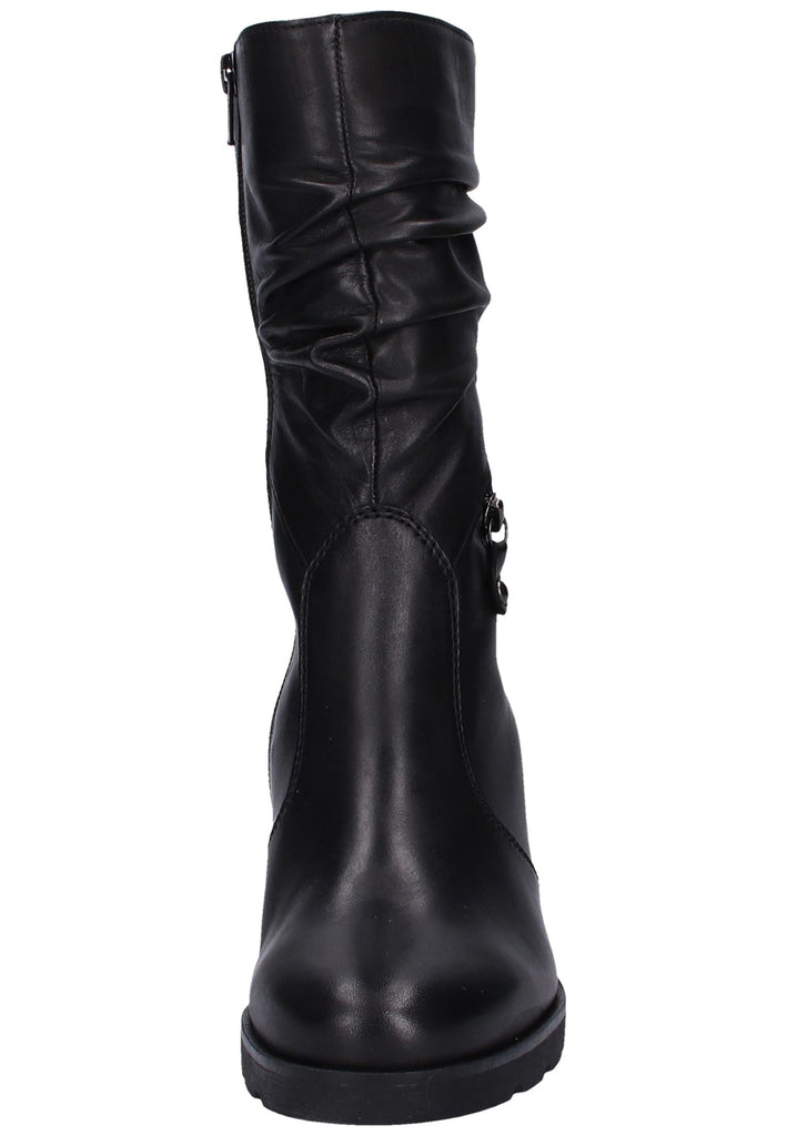 Gabor Stiefel Nappaleder Schwarz - surf4shoes