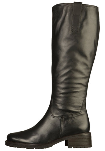 Gabor Stiefel Leder Schwarz - surf4shoes