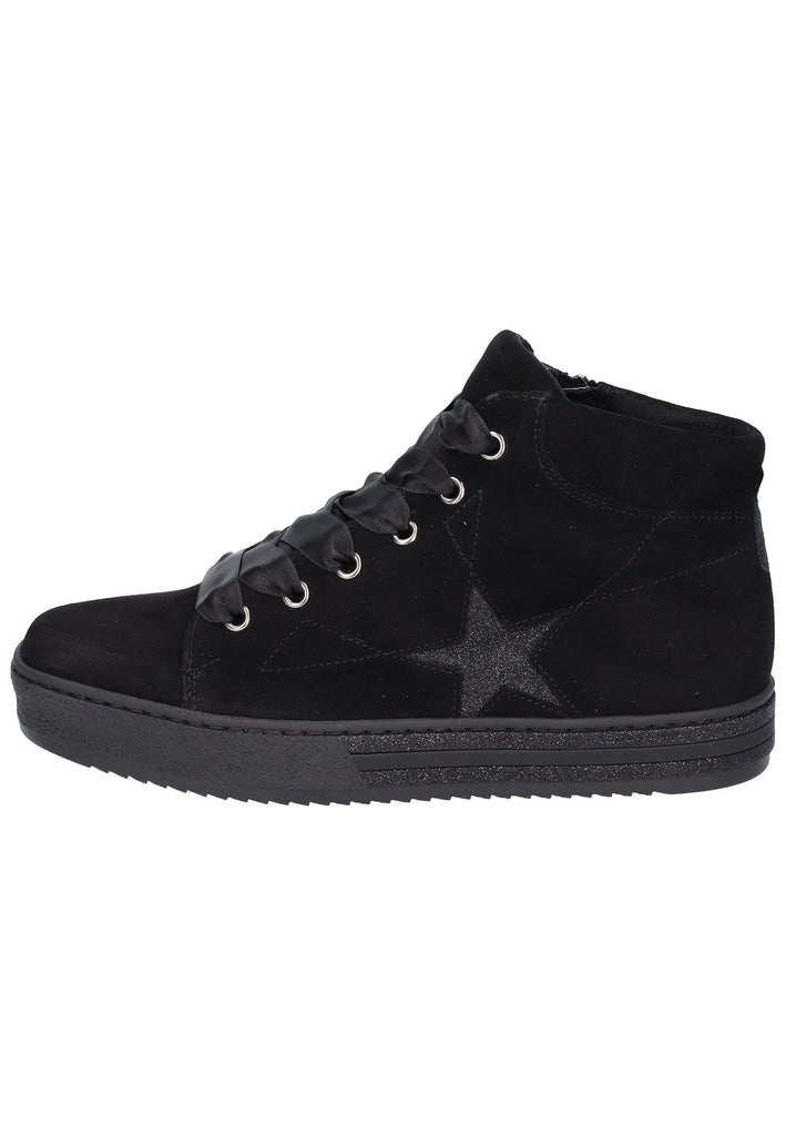 Gabor Sneaker Leder Schwarz - surf4shoes