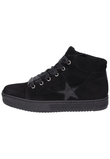 Gabor Sneaker Leder Schwarz - surf4shoes