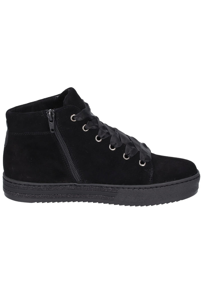 Gabor Sneaker Leder Schwarz - surf4shoes