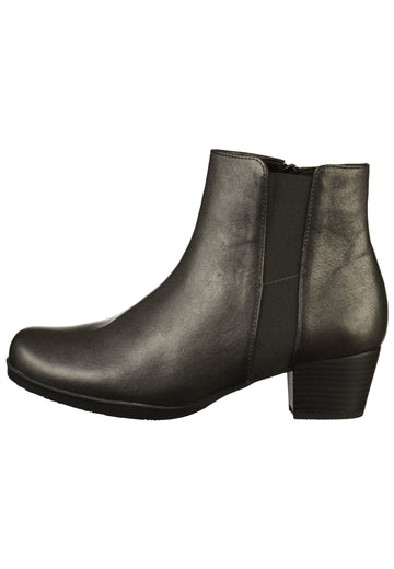 Gabor Stiefelette Leder Anthrazit - surf4shoes