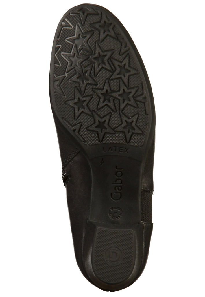 Gabor Stiefelette Leder Anthrazit - surf4shoes