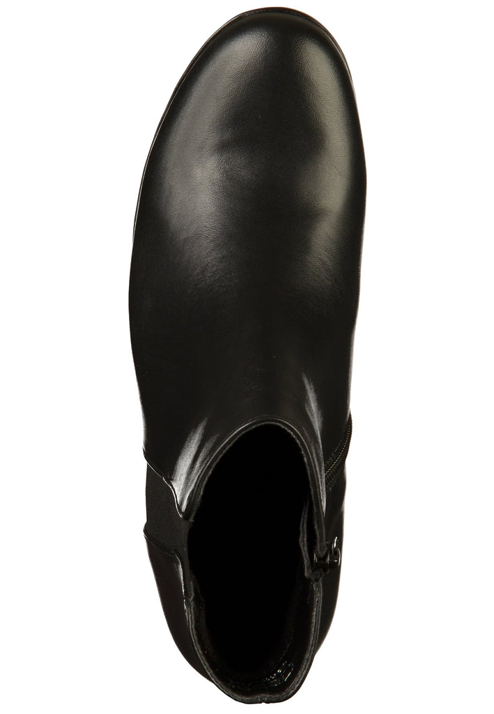 Gabor Stiefelette Leder Schwarz - surf4shoes