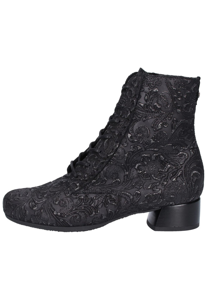 Gabor Stiefelette Leder Schwarz - surf4shoes