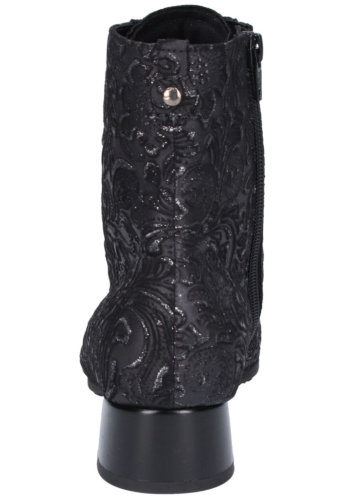 Gabor Stiefelette Leder Schwarz - surf4shoes