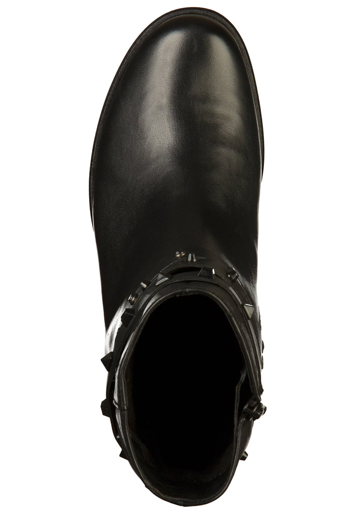 Gabor Stiefelette Leder Schwarz - surf4shoes