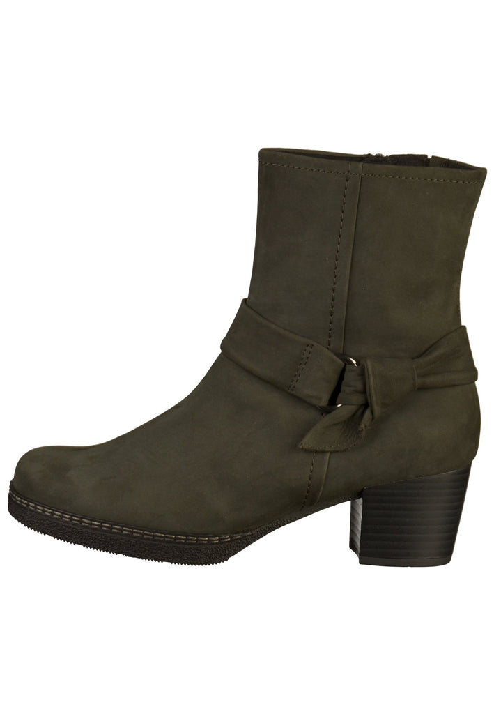 Gabor Stiefelette Nubukleder Dunkelgrau - surf4shoes