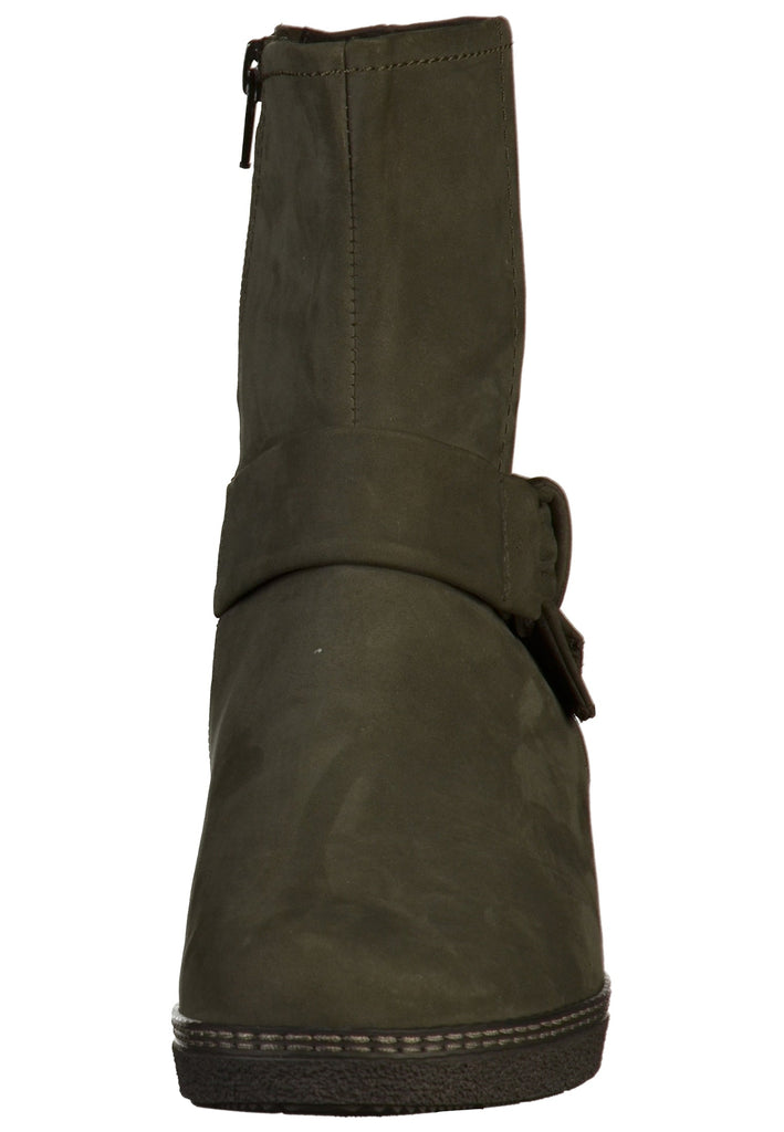 Gabor Stiefelette Nubukleder Dunkelgrau - surf4shoes