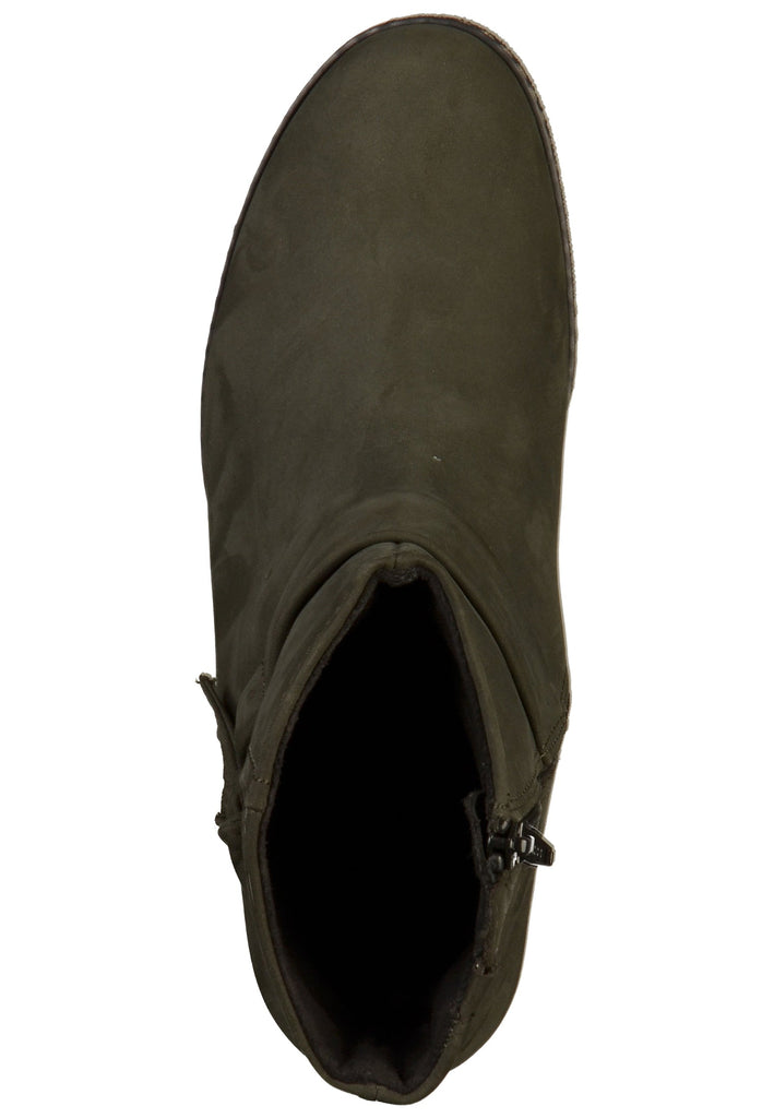 Gabor Stiefelette Nubukleder Dunkelgrau - surf4shoes