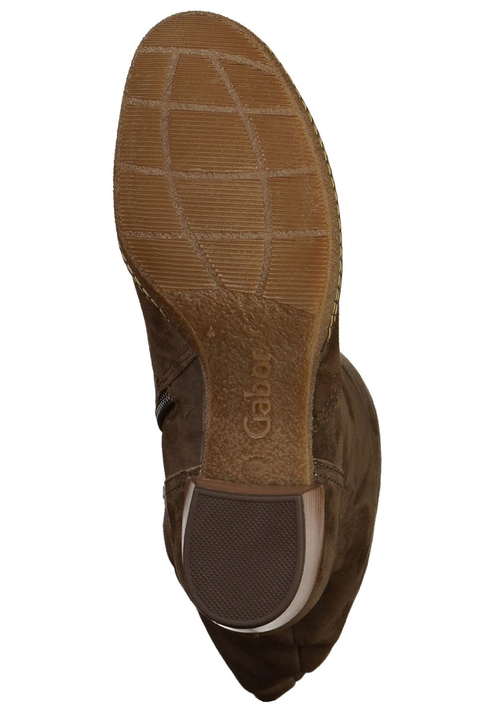 Gabor Stiefel Leder Braun - surf4shoes