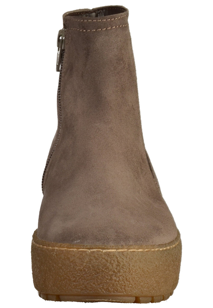 Gabor Stiefelette Veloursleder Braun - surf4shoes