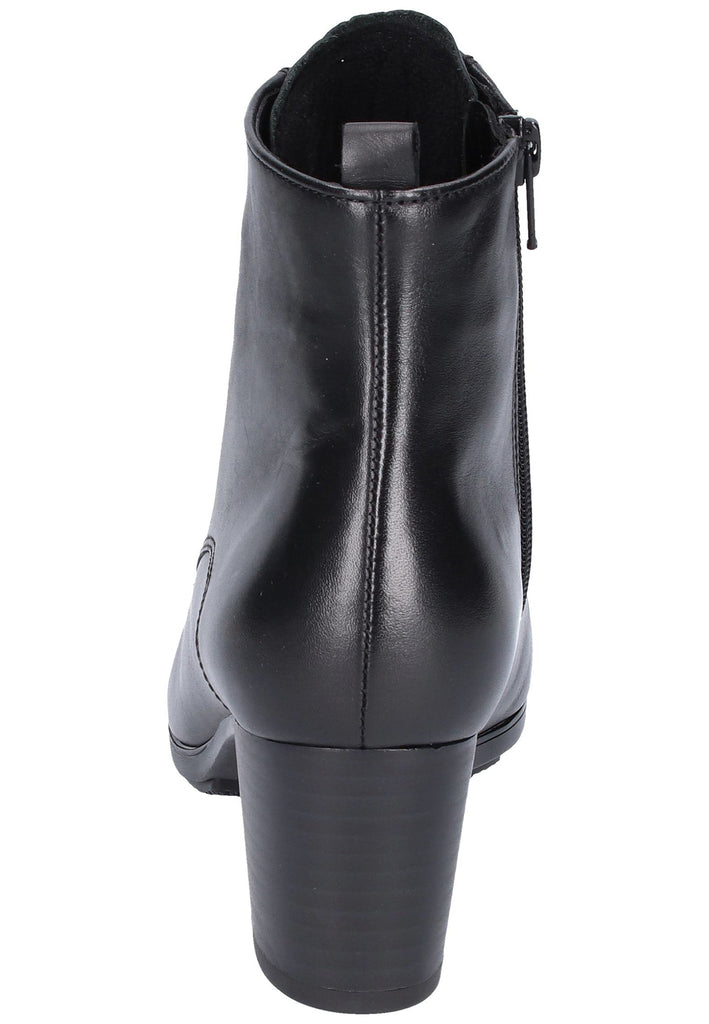 Gabor Stiefelette Leder Schwarz - surf4shoes