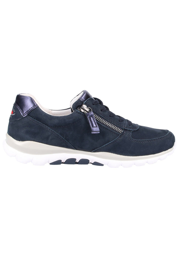 Gabor Sneaker Nubukleder Dunkelblau - surf4shoes