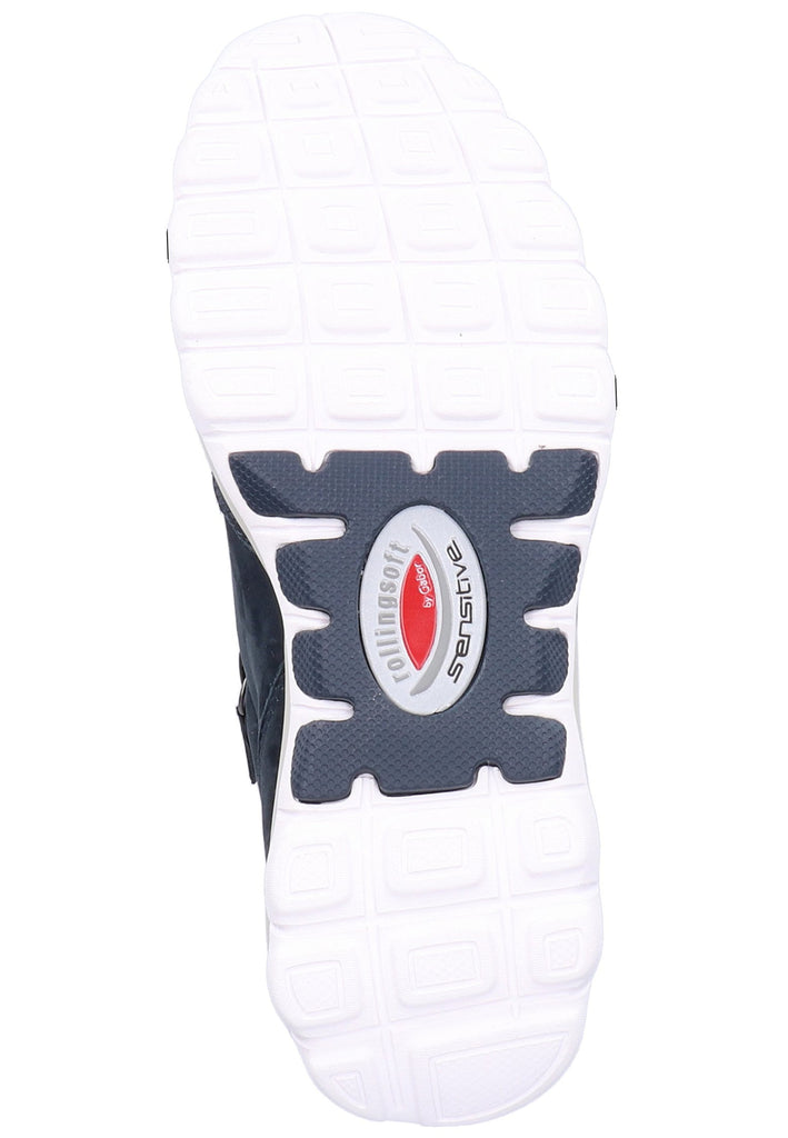 Gabor Sneaker Nubukleder Dunkelblau - surf4shoes