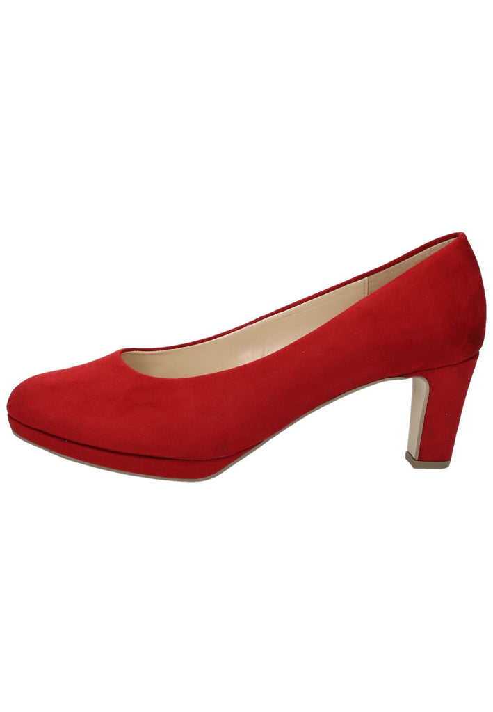 Gabor Pumps Lederimitat Rot - surf4shoes