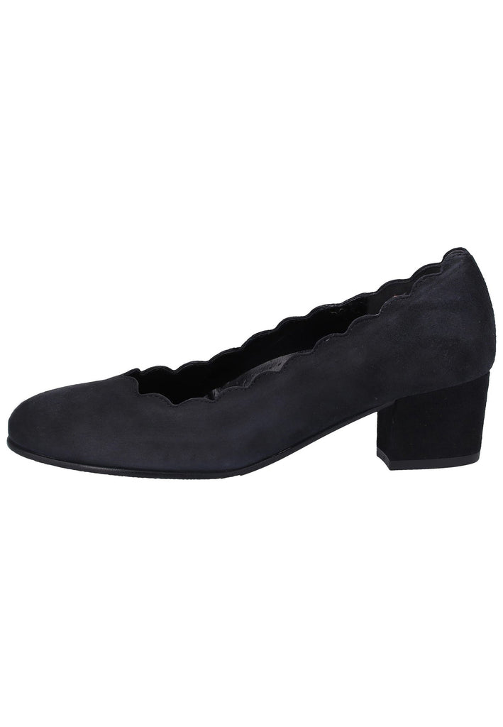 Gabor Pumps Leder Dunkelblau - surf4shoes