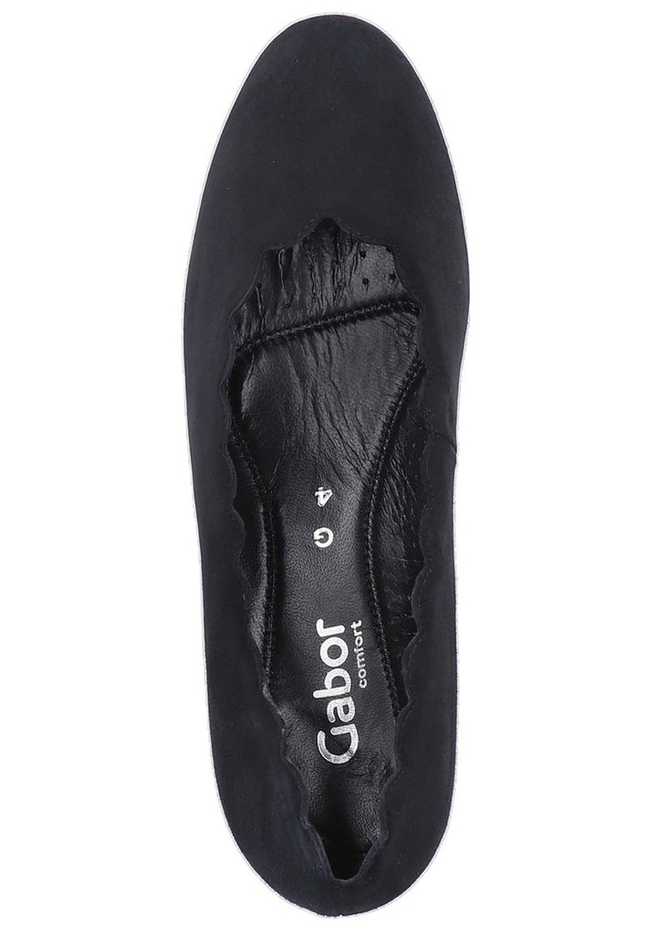 Gabor Pumps Leder Dunkelblau - surf4shoes