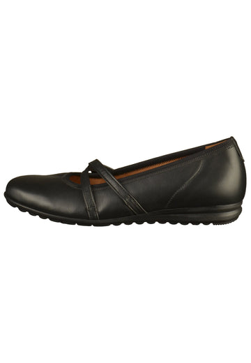 Gabor Ballerinas Nappaleder Schwarz - surf4shoes