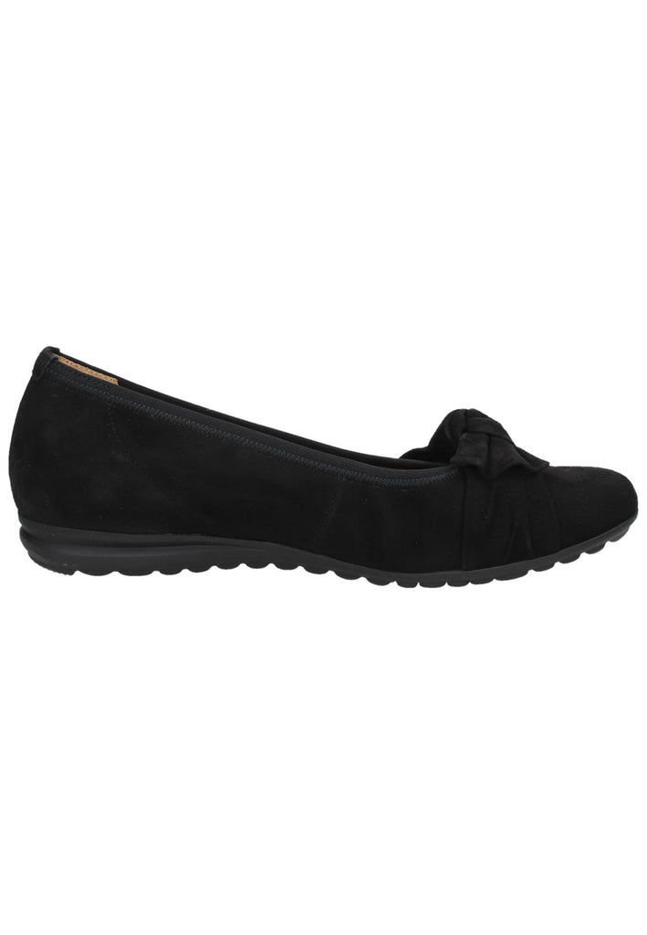 Gabor Ballerinas Leder Schwarz - surf4shoes