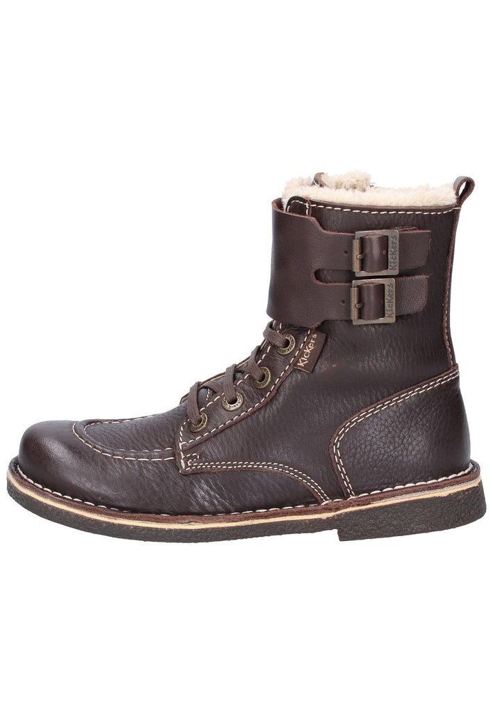 Kickers Stiefelette Leder Braun - surf4shoes