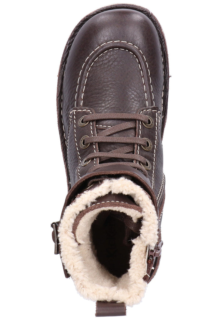 Kickers Stiefelette Leder Braun - surf4shoes