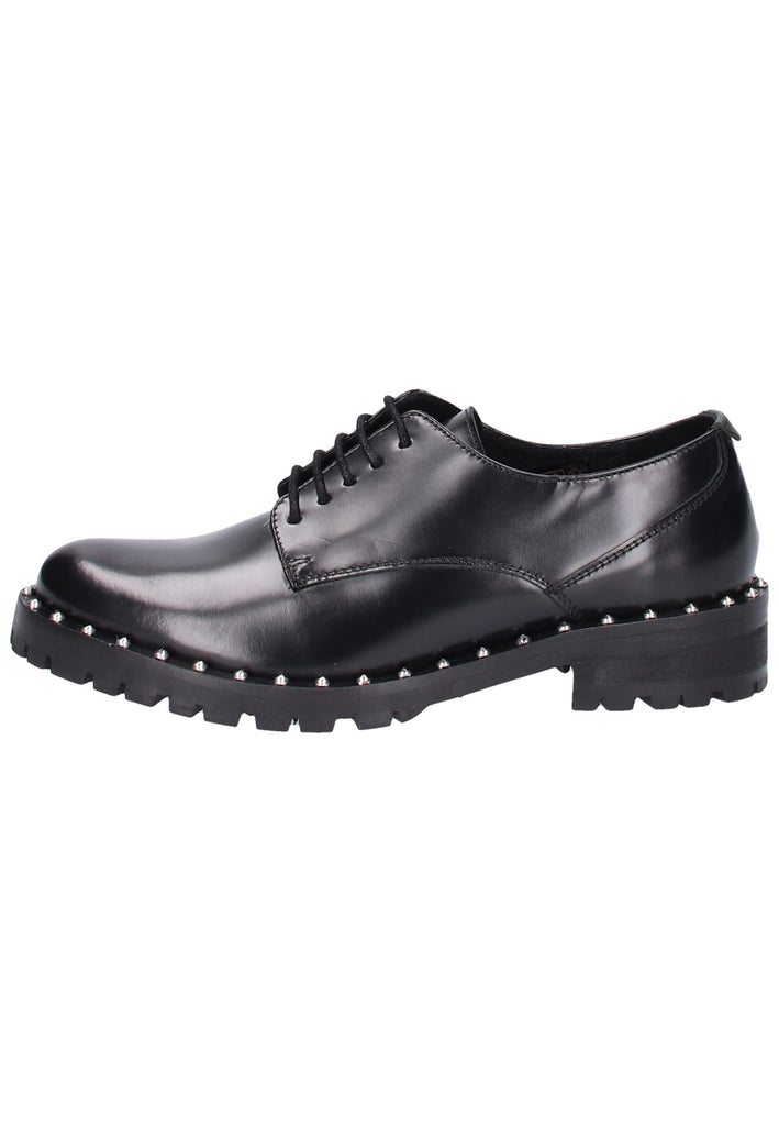 Kickers Halbschuhe Leder Schwarz - surf4shoes
