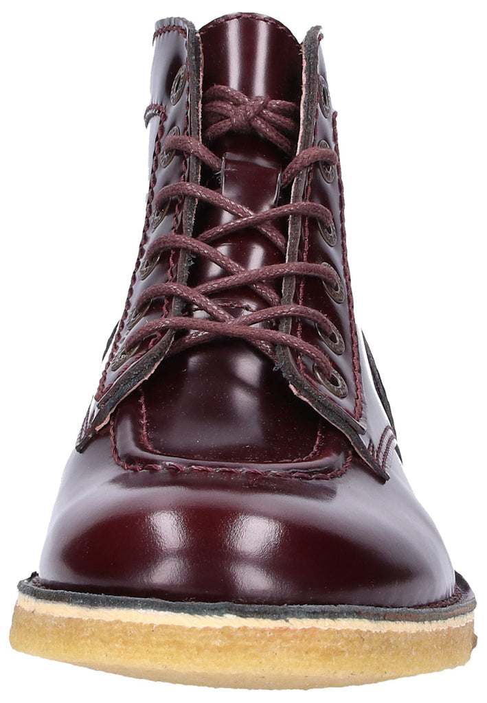 Kickers Stiefelette Glattleder Rot - surf4shoes