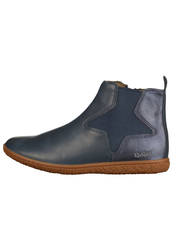 Kickers Stiefelette Leder Blau - surf4shoes