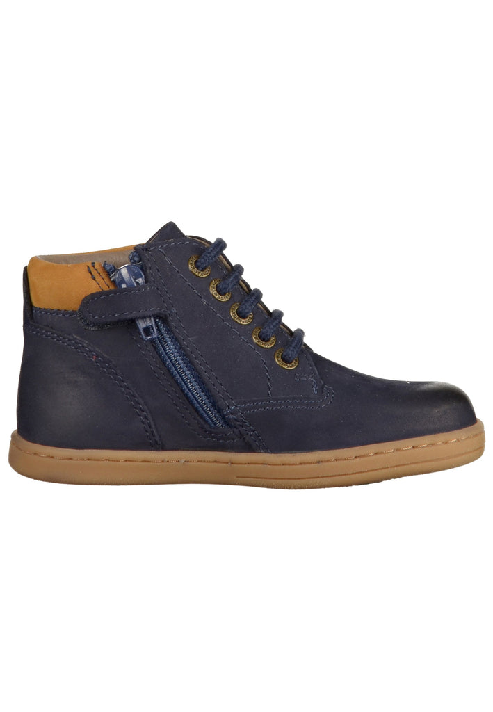 Kickers Halbschuhe Leder Blau - surf4shoes