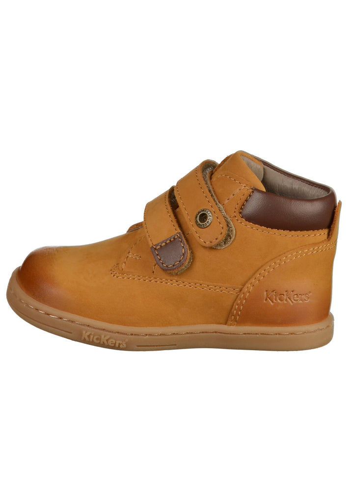 Kickers Halbschuhe Leder Braun - surf4shoes
