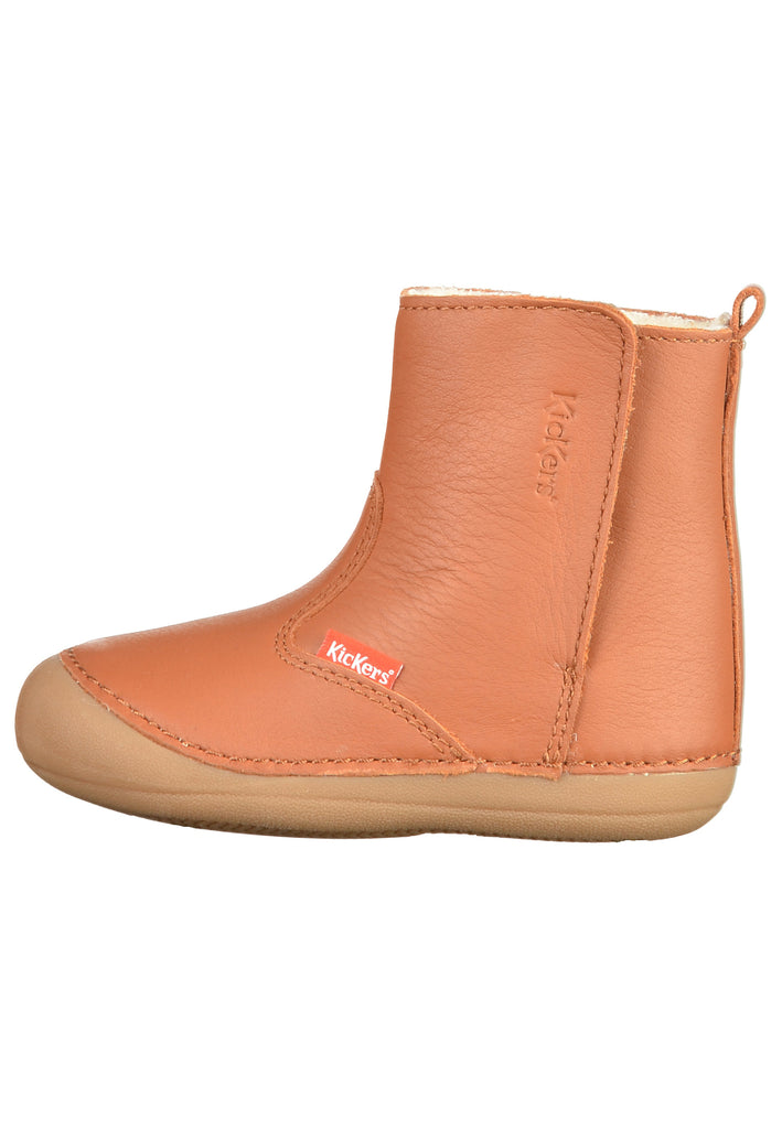 Kickers Stiefel Leder Camel - surf4shoes