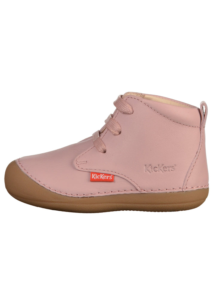 Kickers Halbschuhe Leder Rosa - surf4shoes
