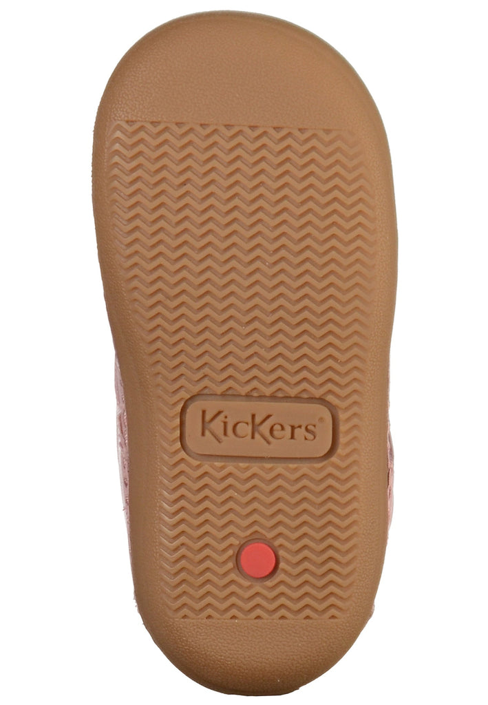 Kickers Halbschuhe Leder Rosa - surf4shoes