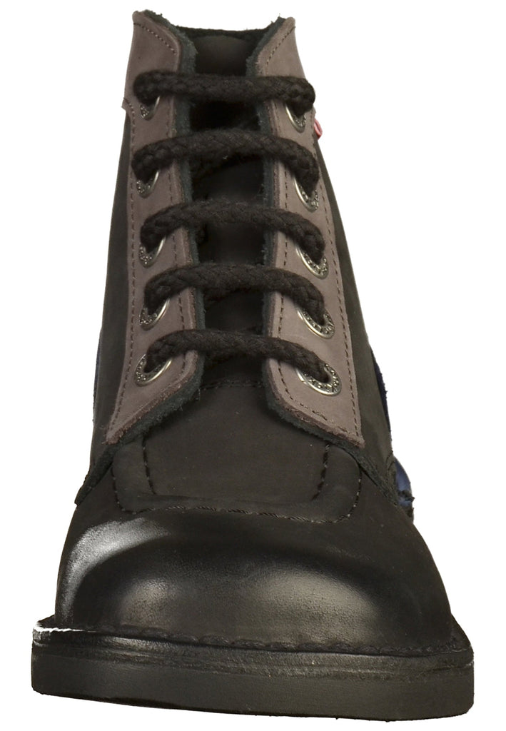 Kickers Stiefelette Leder Schwarz - surf4shoes