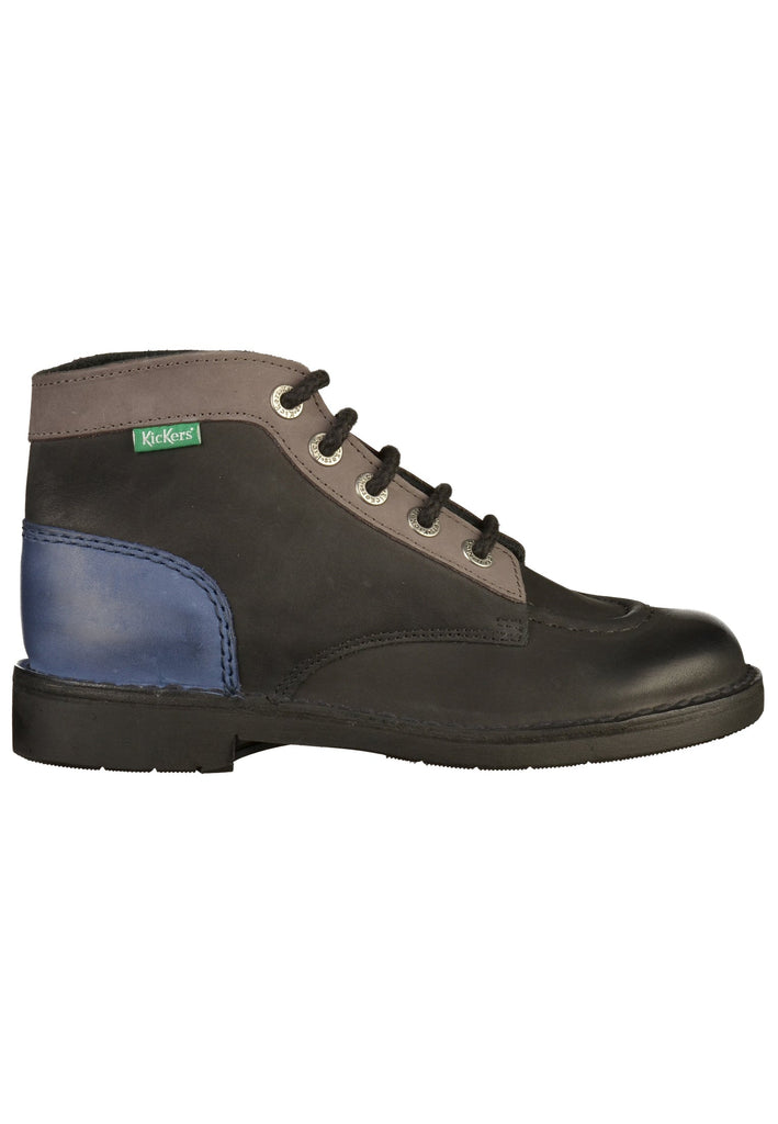 Kickers Stiefelette Leder Schwarz - surf4shoes