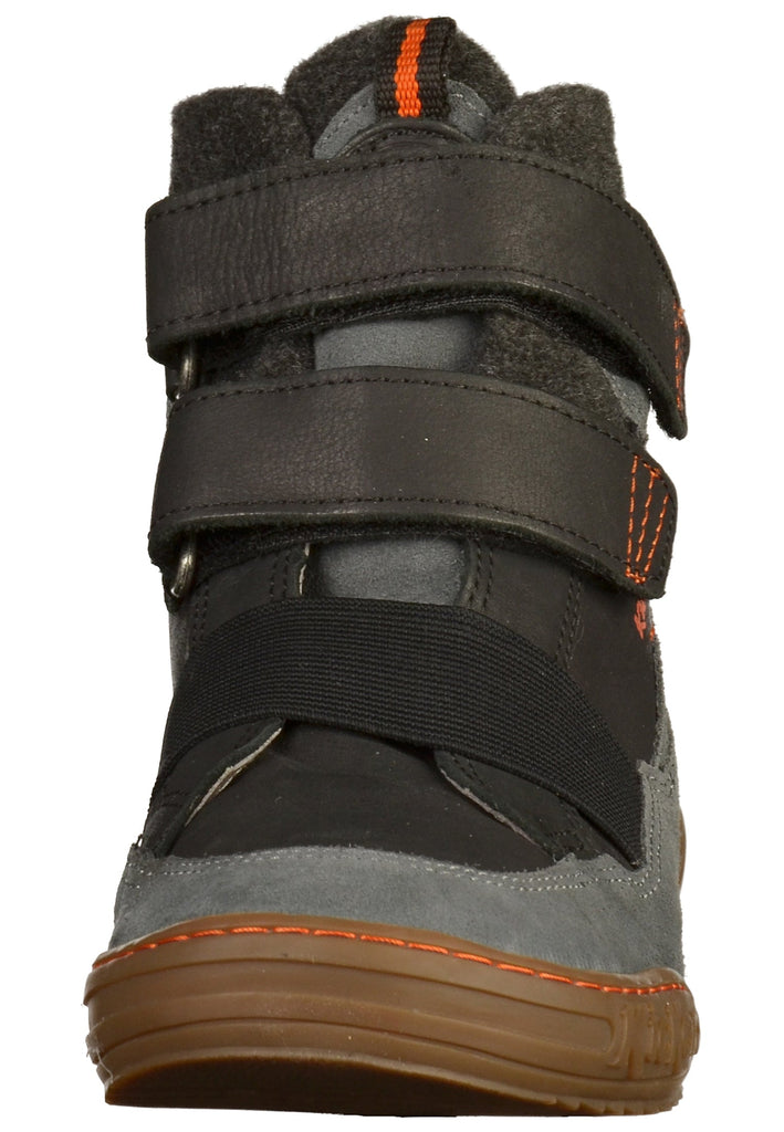 Kickers Stiefelette Leder/Textil Schwarz - surf4shoes