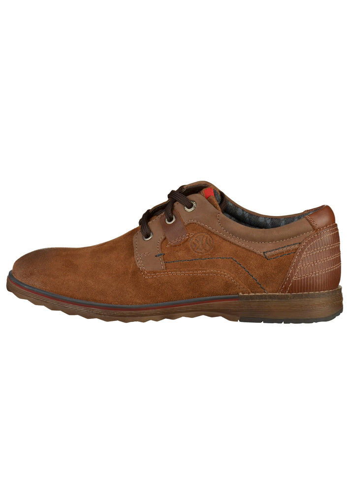 s.Oliver Halbschuhe Leder Braun - surf4shoes